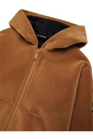 brown polyester hoodie DSQUARED KIDS | DQ3001D0AF8DQ721